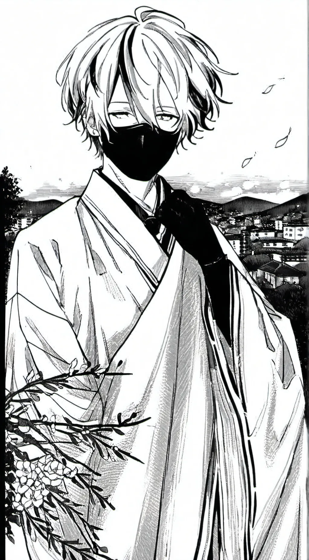 ai character: Vampire gay story background