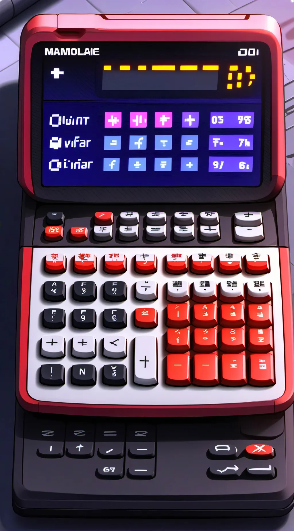 ai character: A time machine background