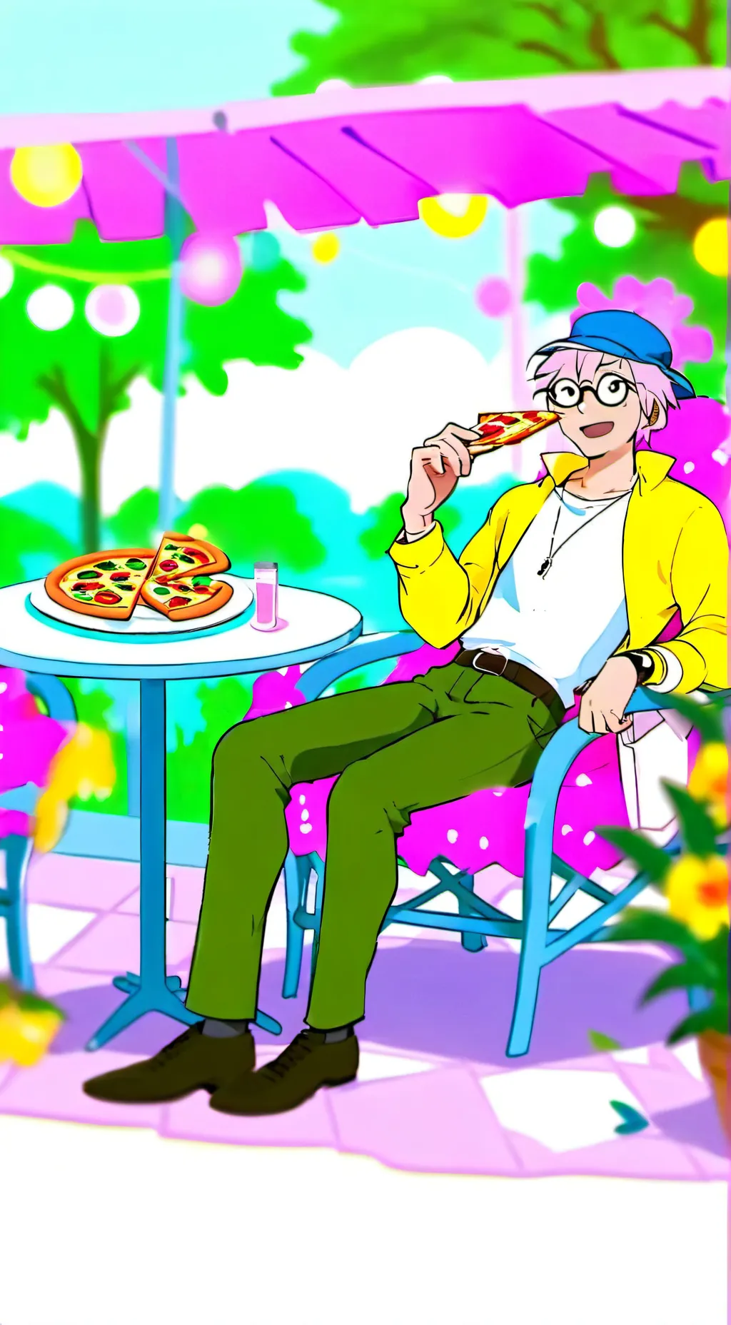 ai character: Nyanwolf  background