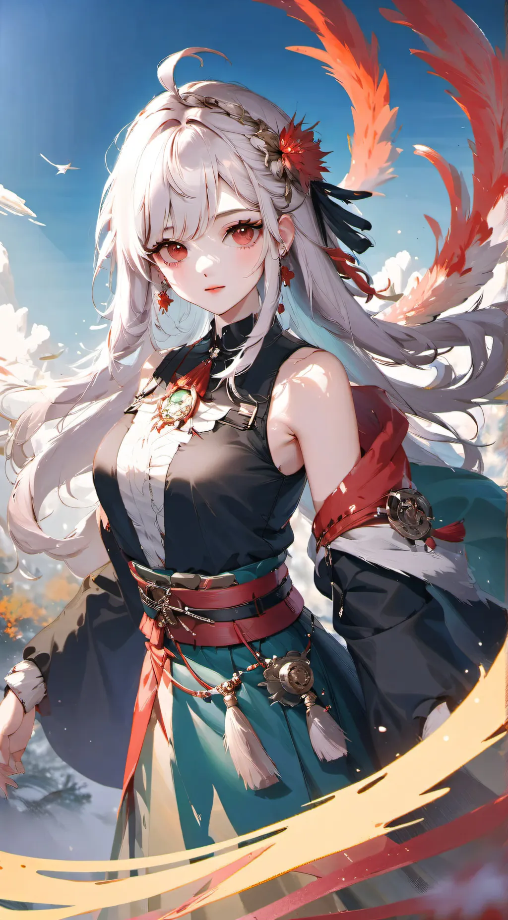 ai character: Aleida  background