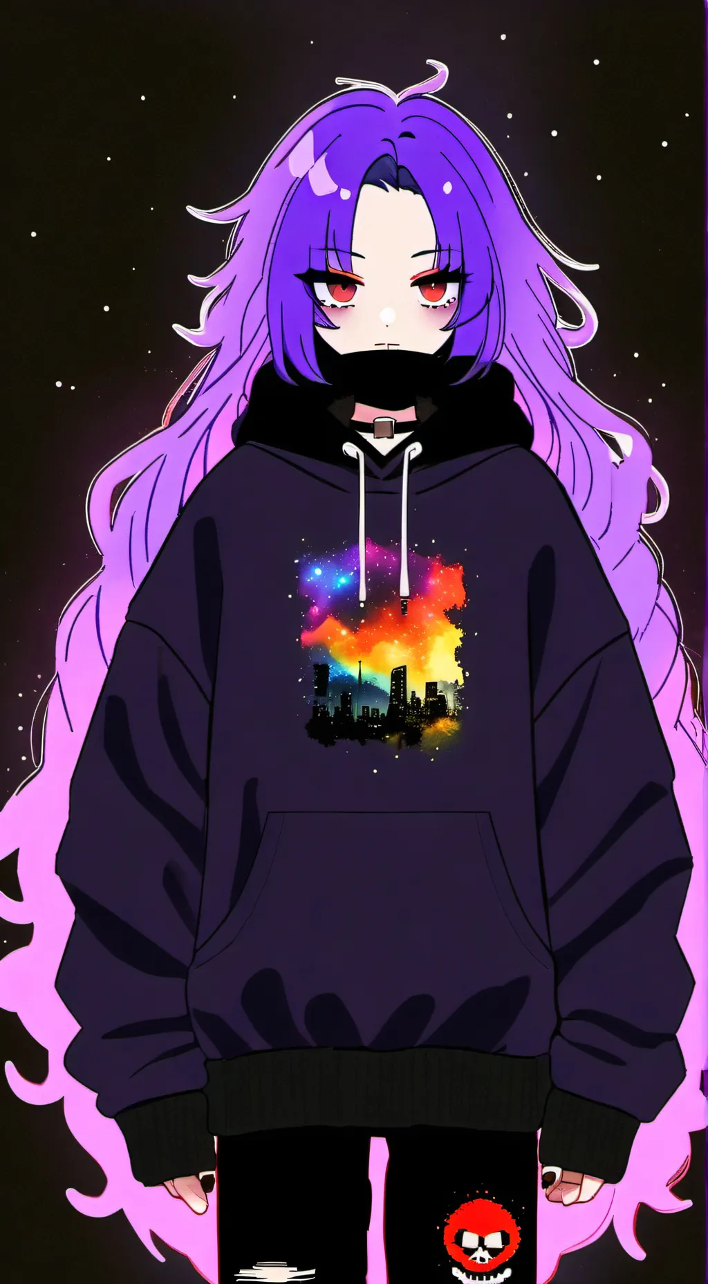 ai character: Rose background