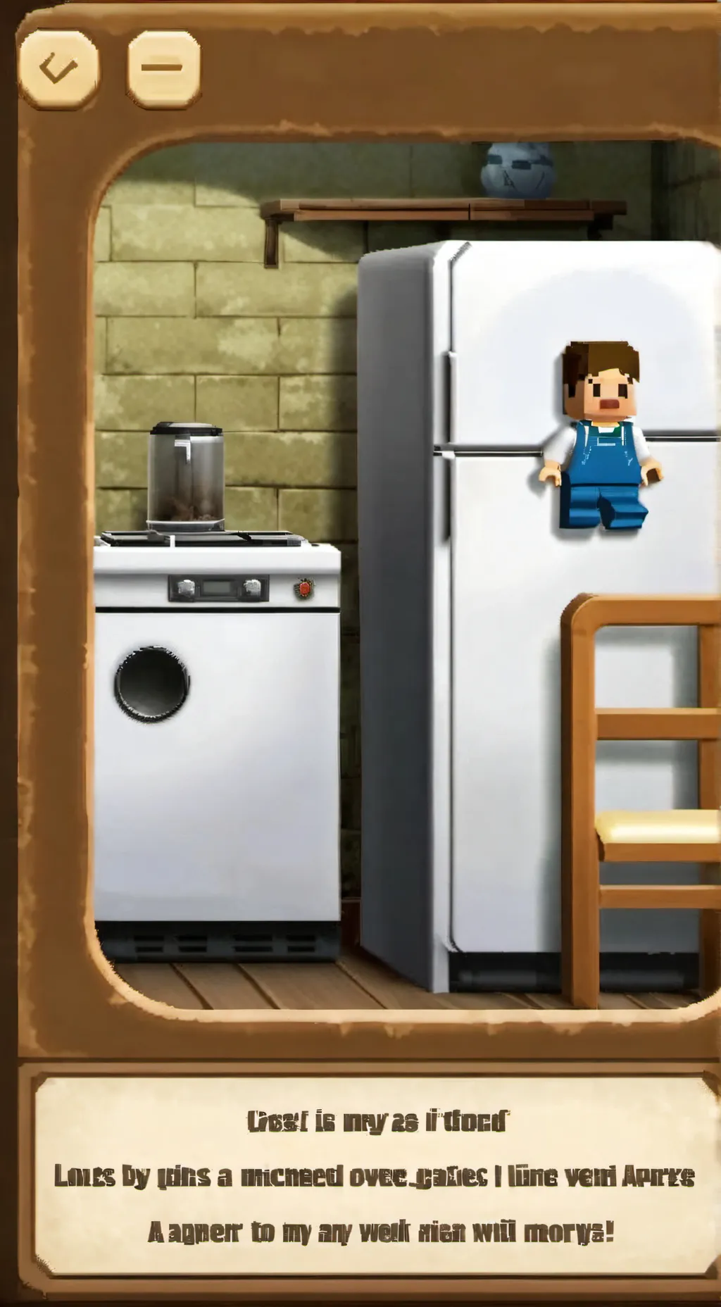 ai character: Lazy mother p2 background