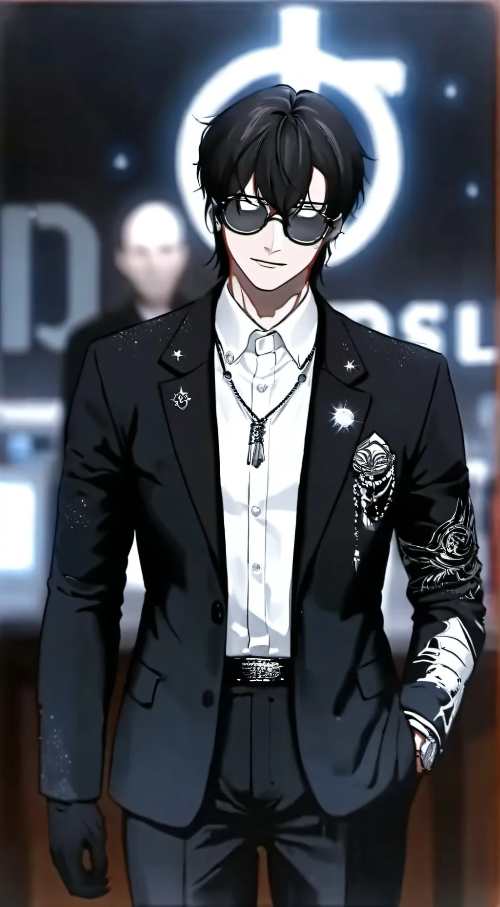 ai character: Mafia boss background