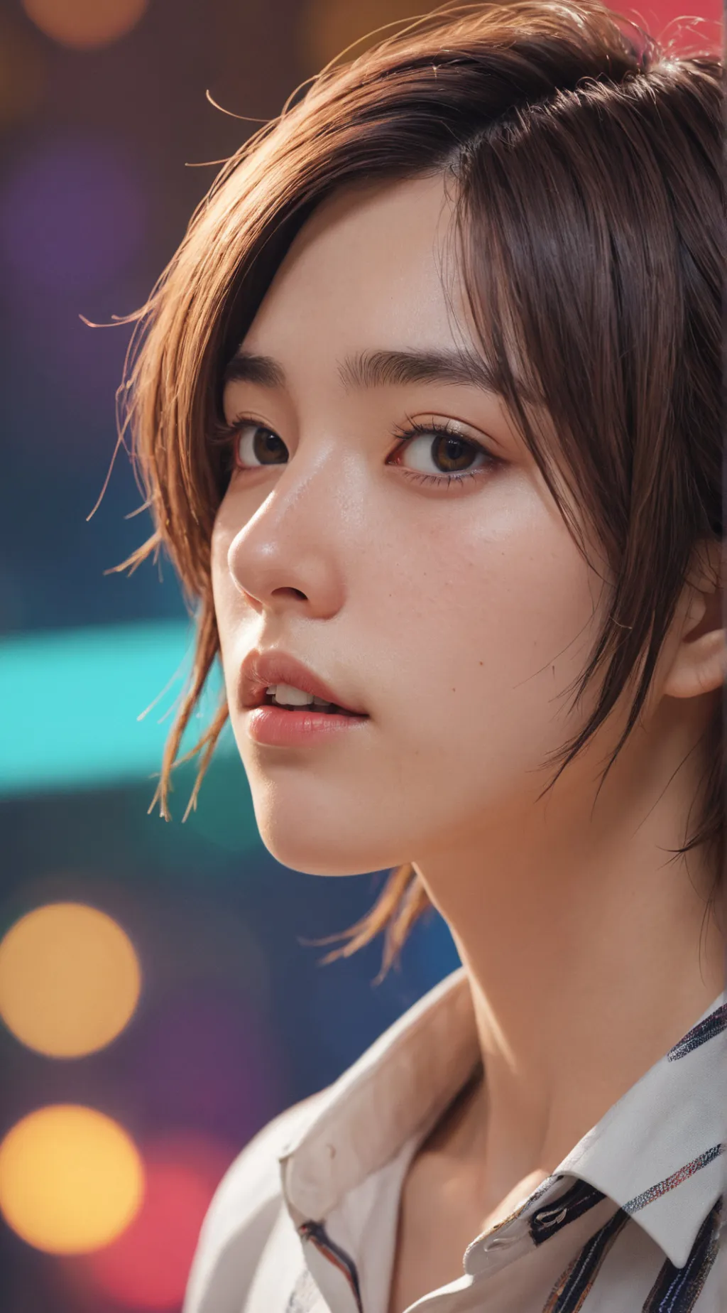 ai character: Night Owl Neighbor background