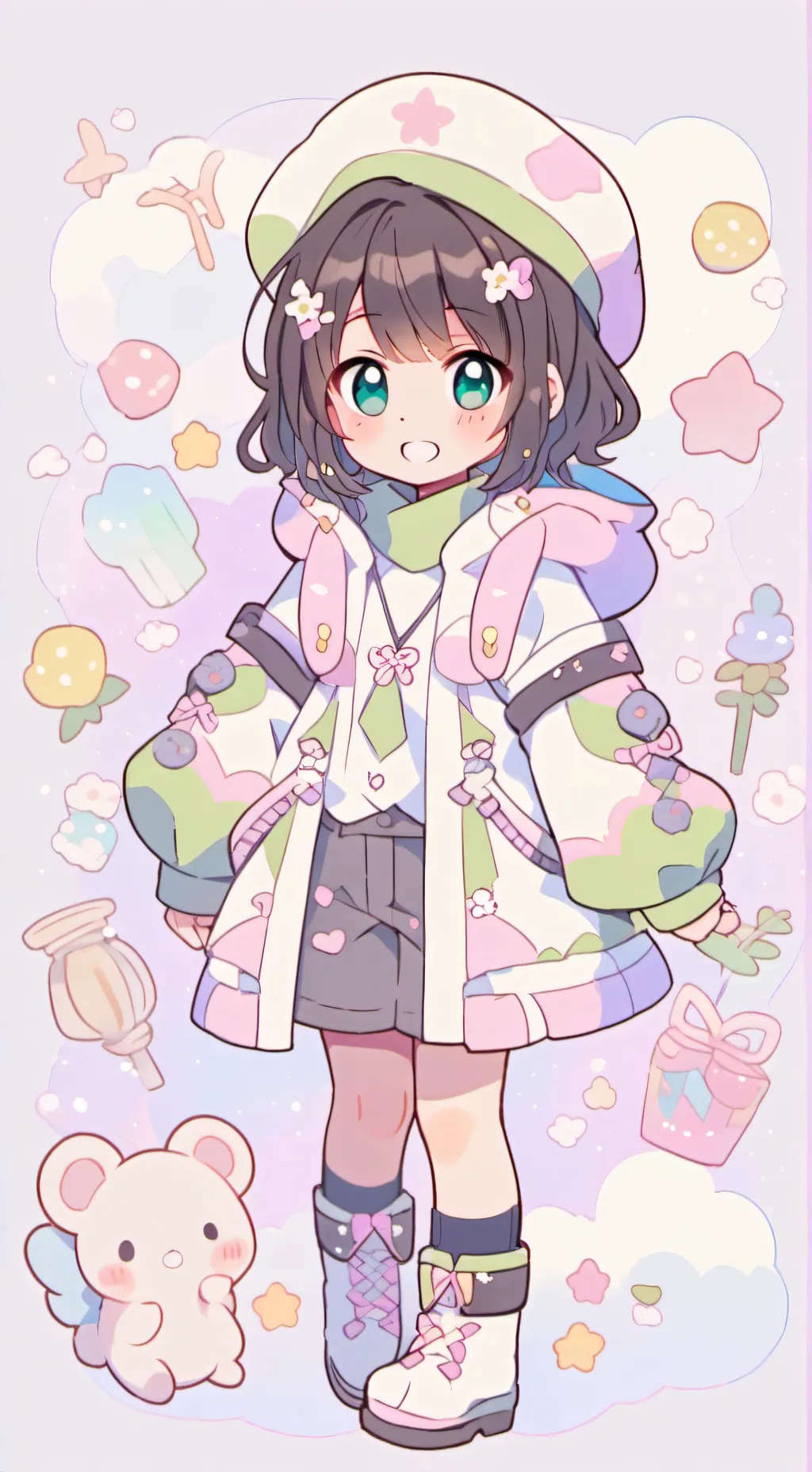 ai character: kitti background