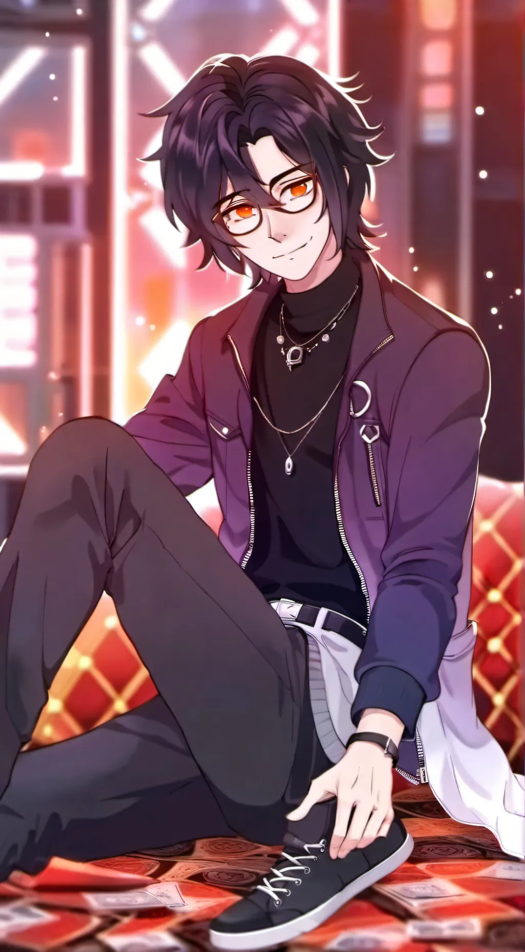 ai character: пик background