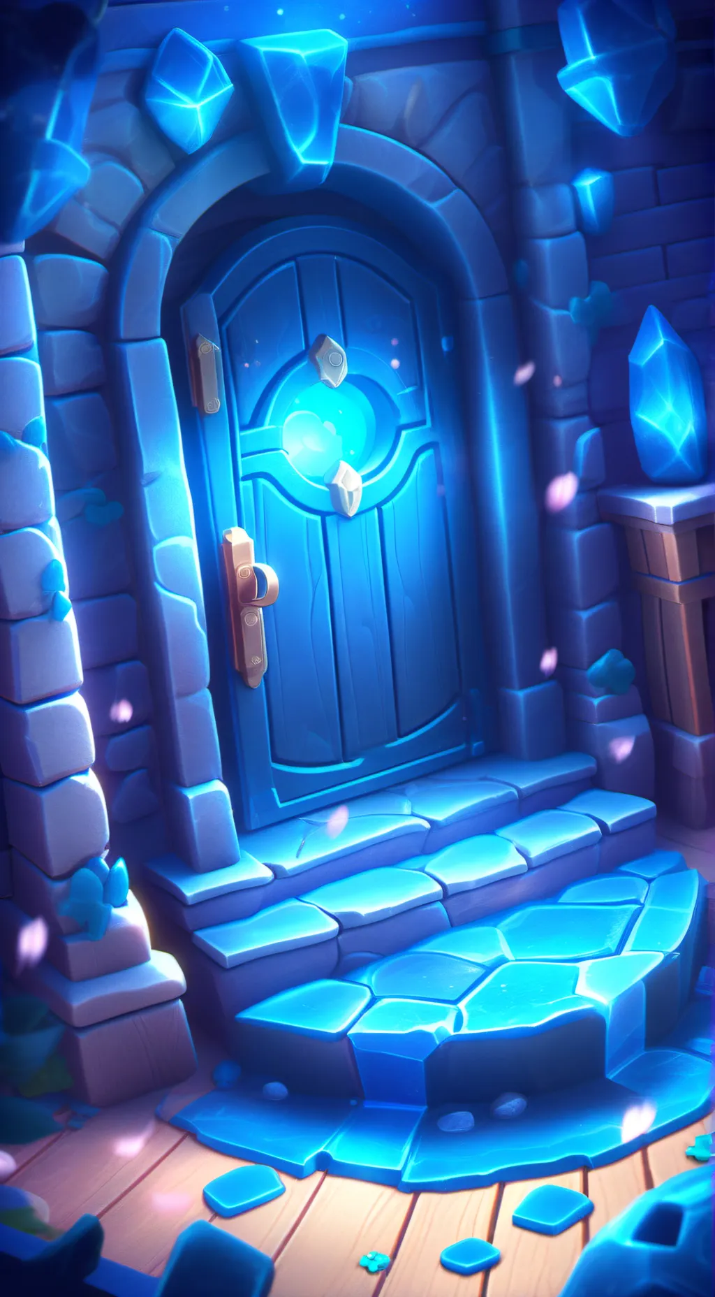 ai character: Doors the Mines background