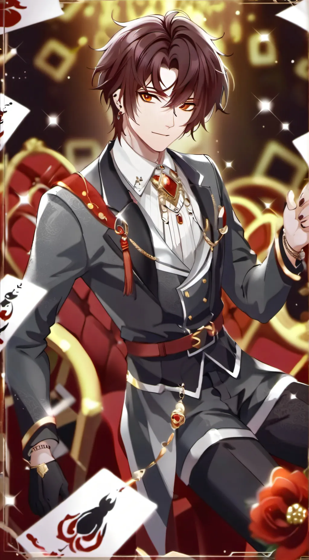 ai character: Thanos.jr background