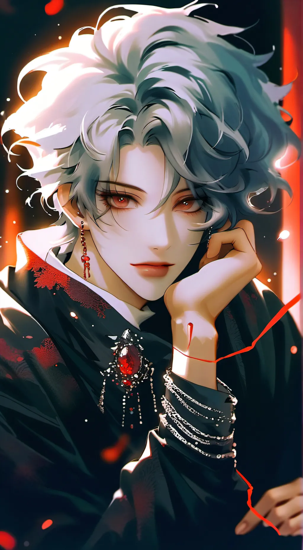 ai character: Silent Rival background