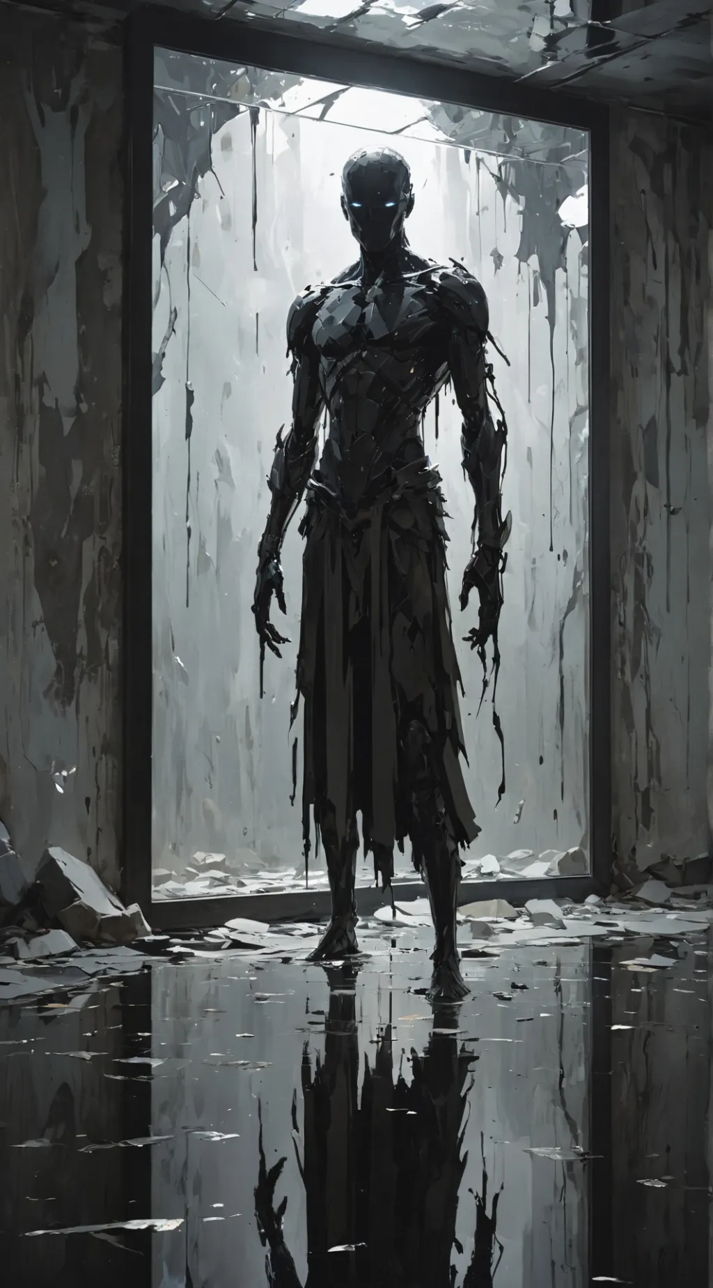 ai character: Lumin background