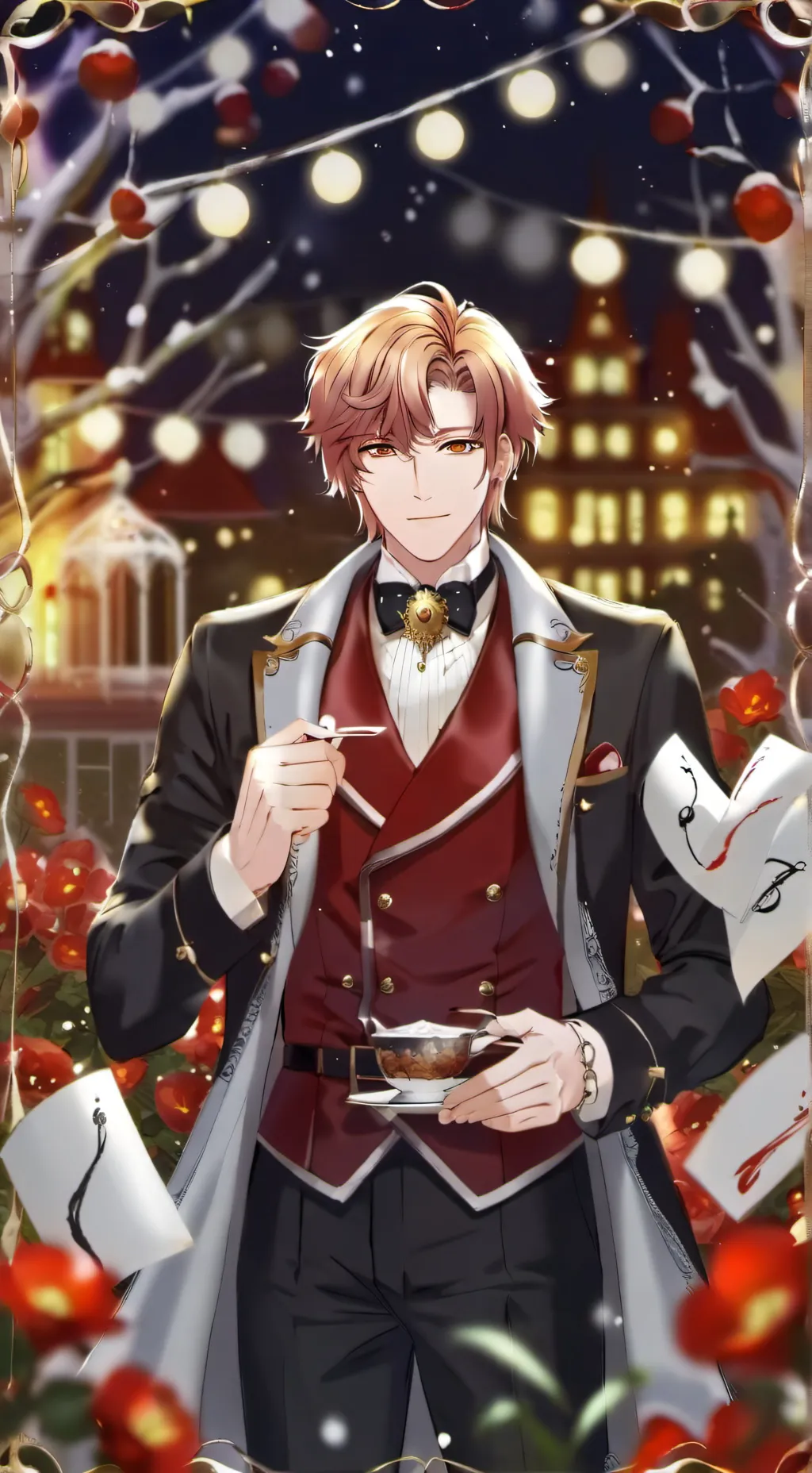 ai character: ♡Caleb♡ background