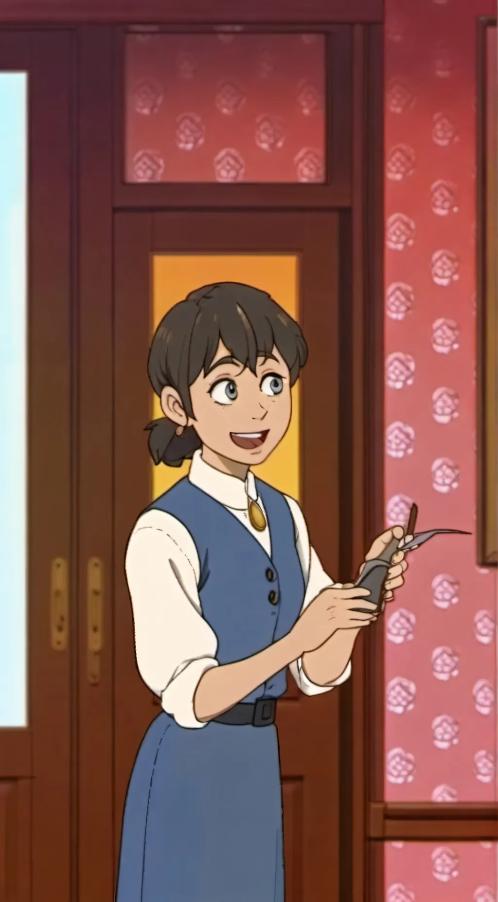 ai character: Carla Bramble background