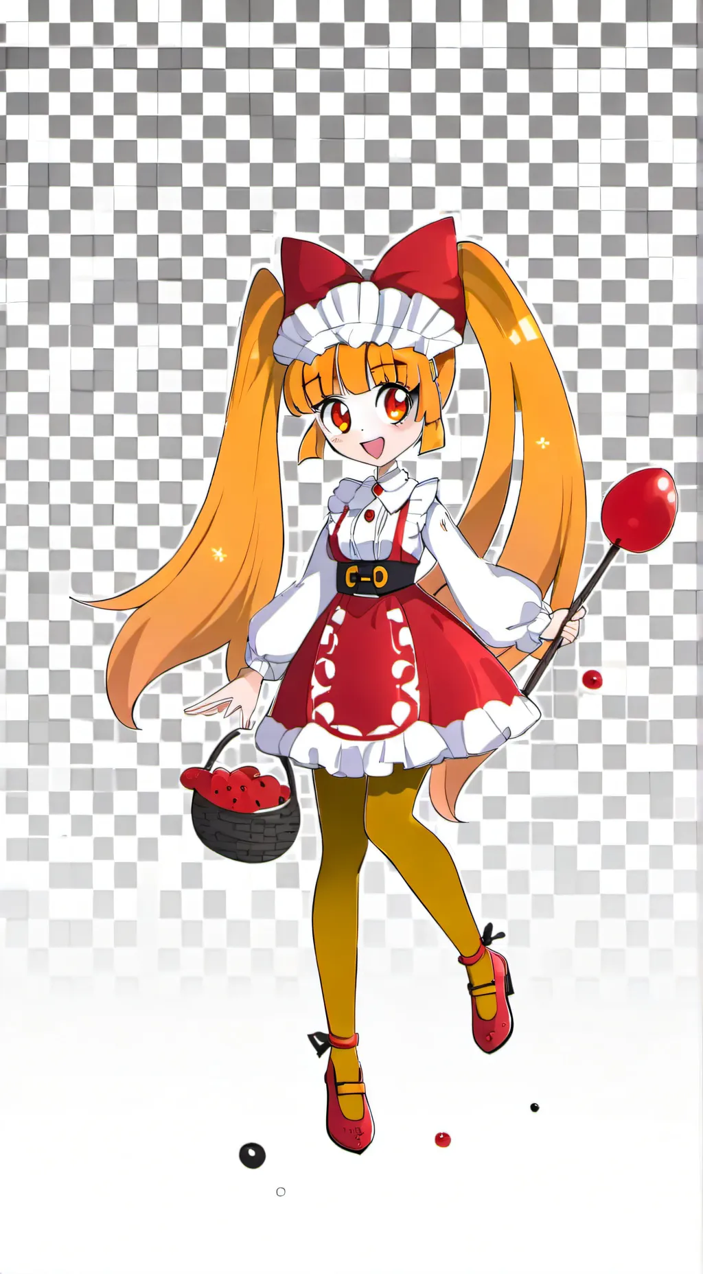 ai character: Momoko Akatsutsumi background