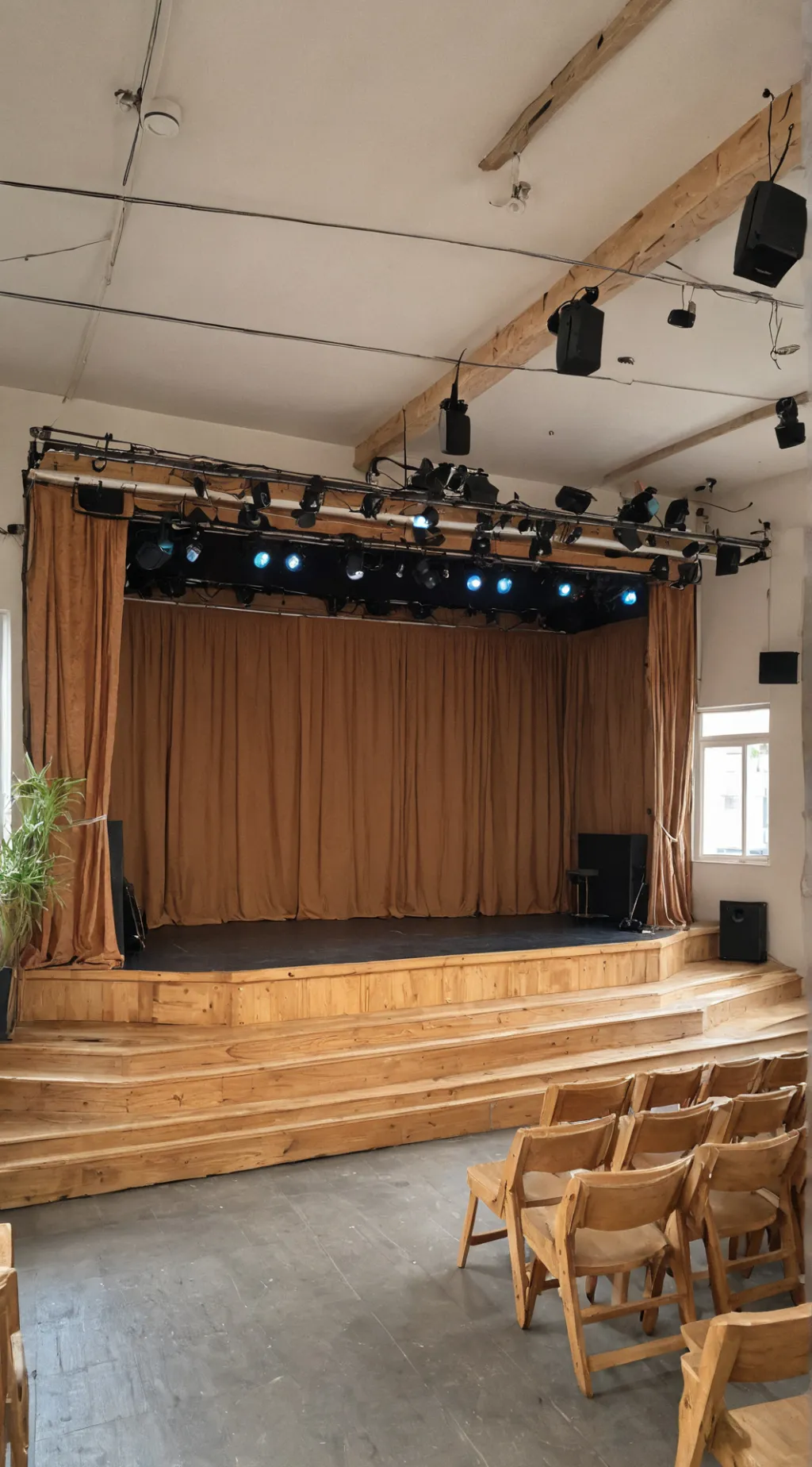 ai character: YG entertainment  background