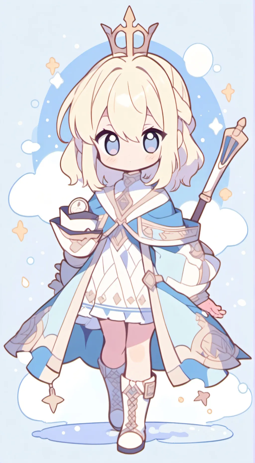 ai character: ~ Mha Moon 🌙⭐~ background