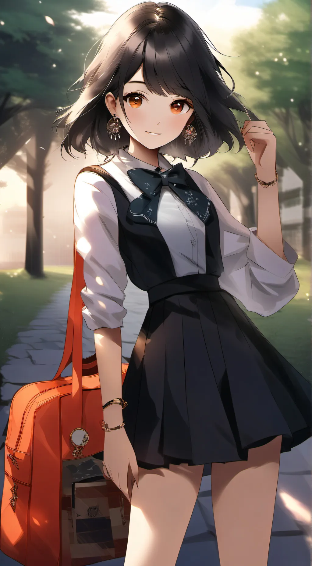 ai character: Юбина background