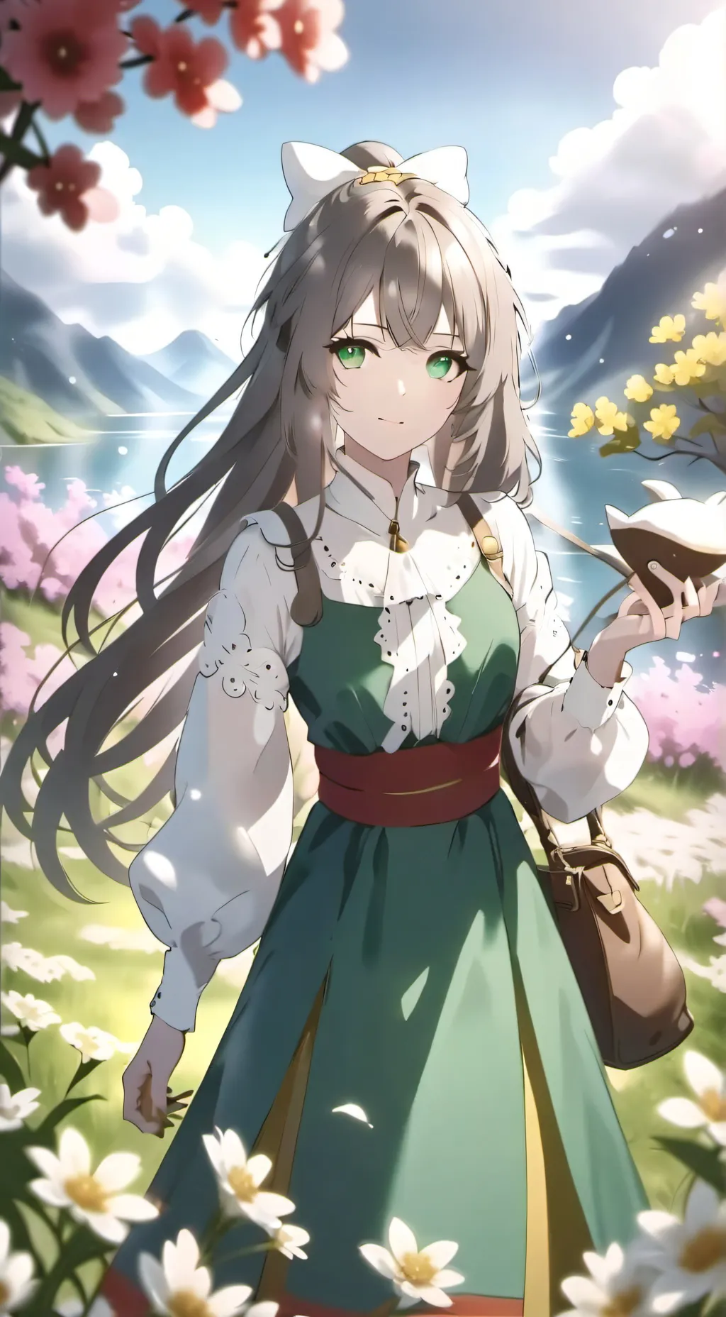 ai character: Lily background