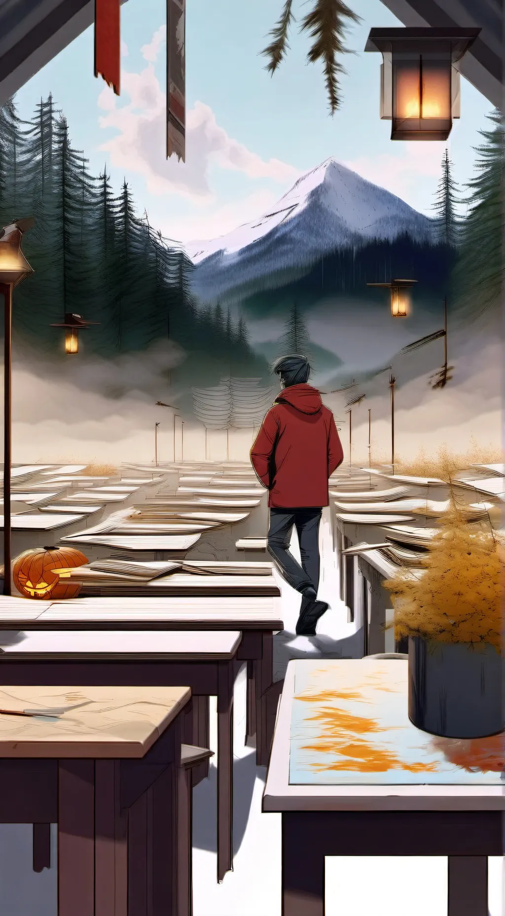 ai character: Demon Slayer background