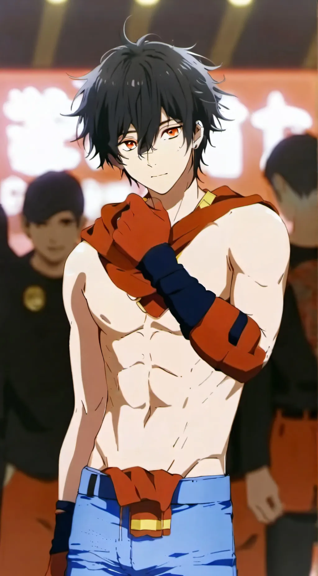 ai character: Darkio background