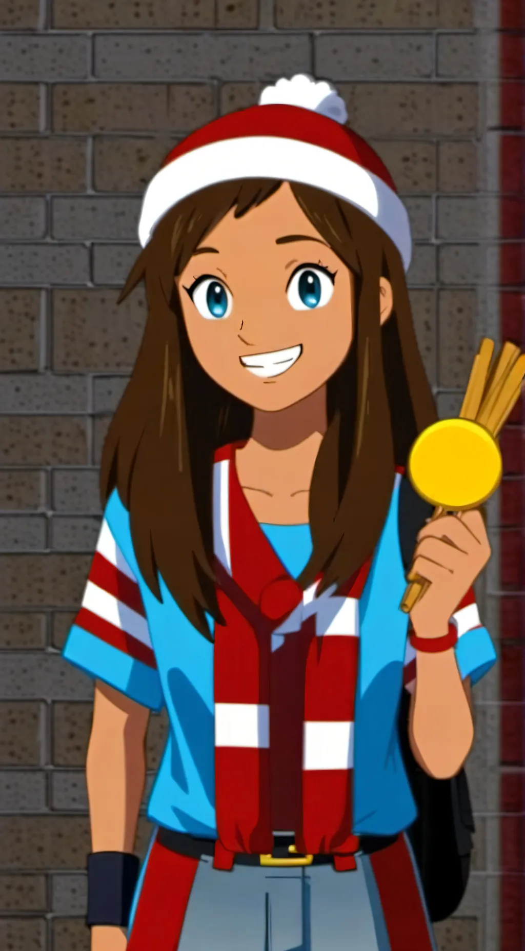 ai character: Wenda Wanderer background