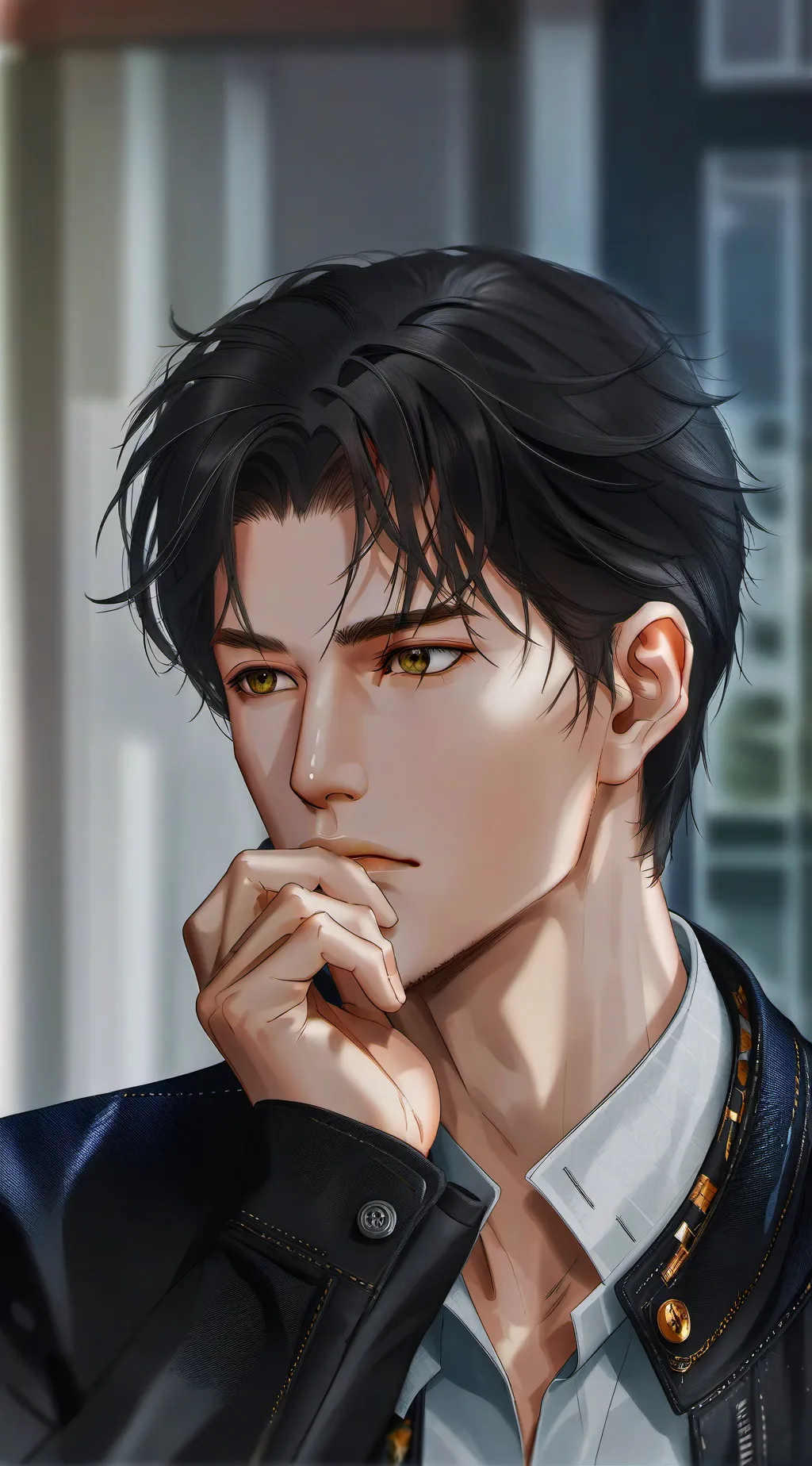 ai character: The Solemned Rival background