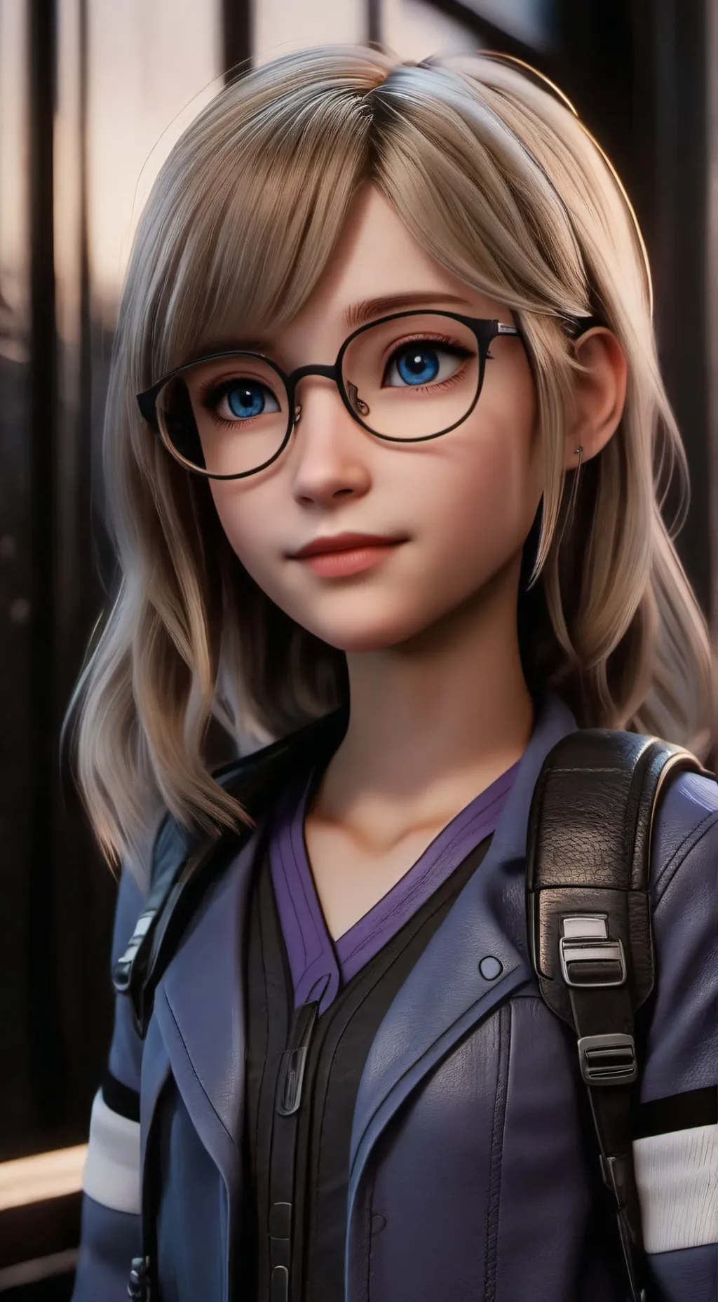 ai character: Sadie  background