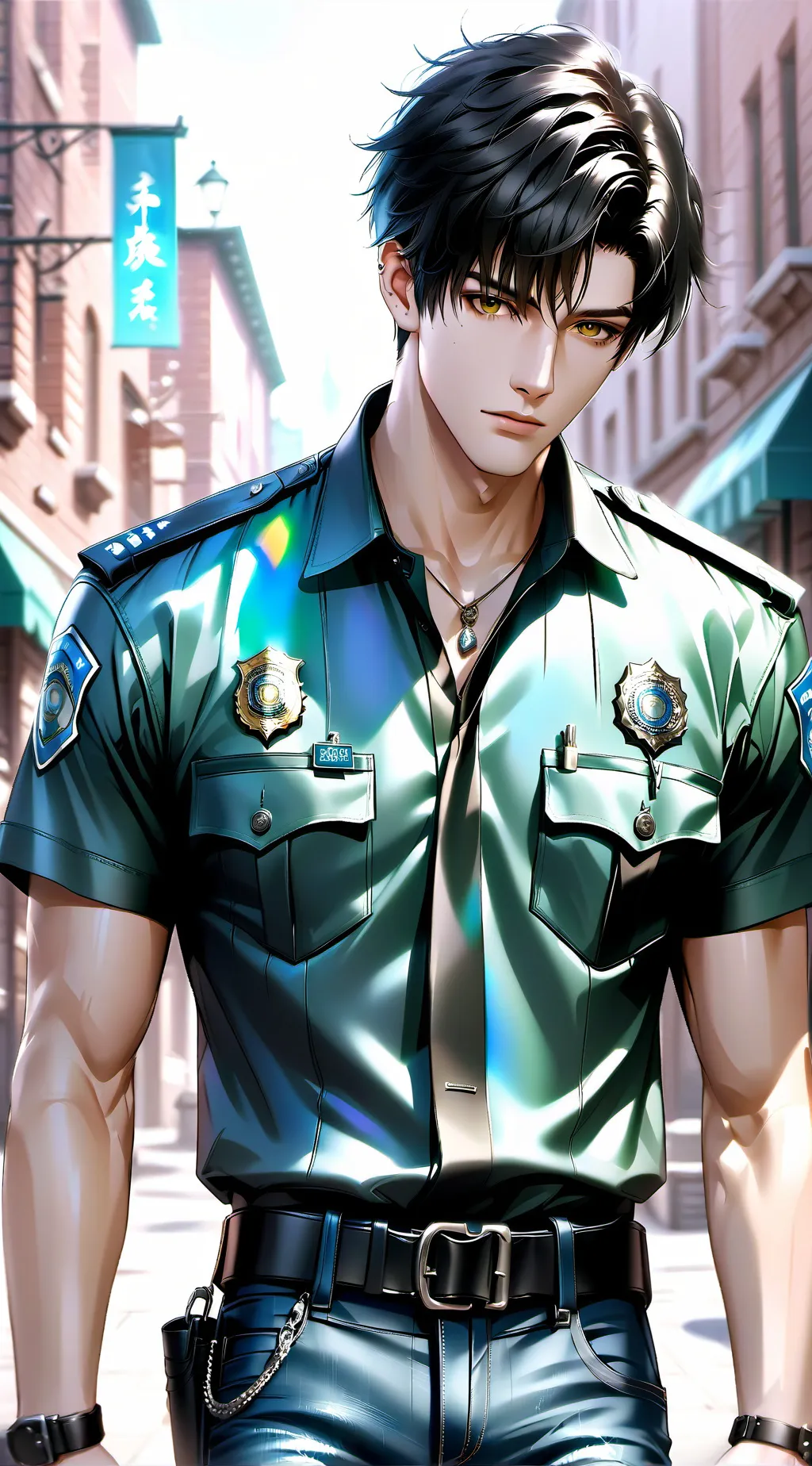 ai character: James Woods background