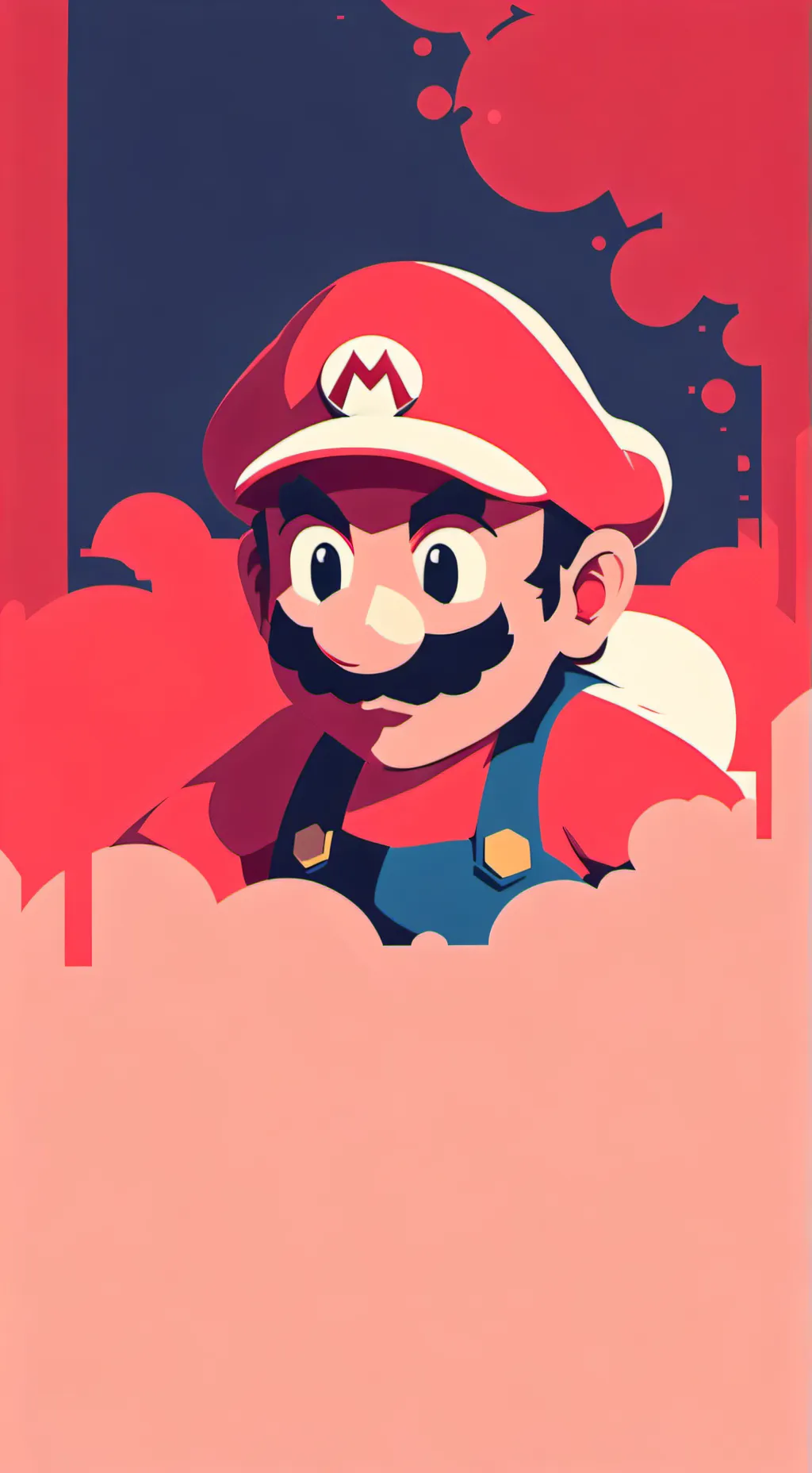 ai character: Mario's assistant  background