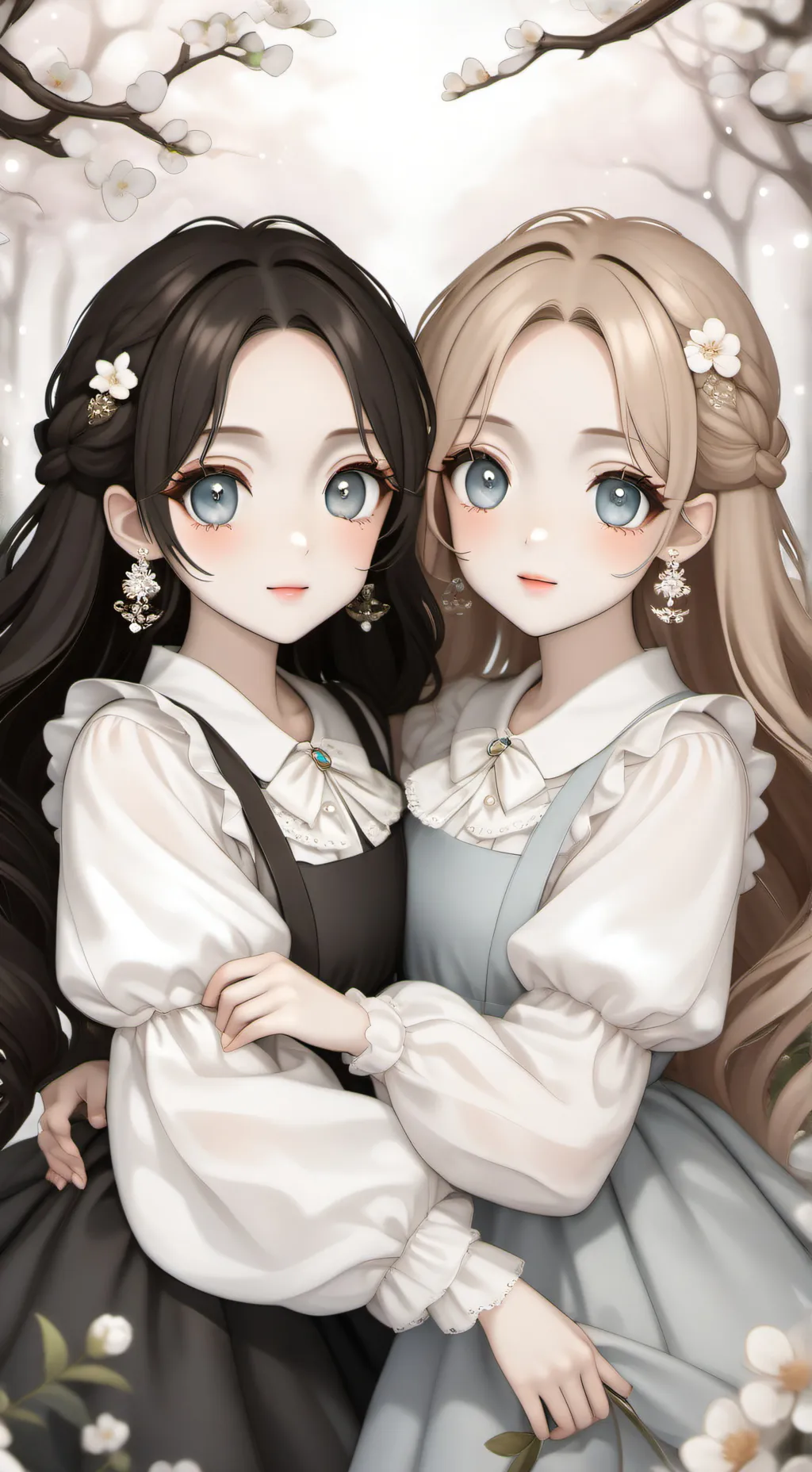 ai character: Mackenzie+Melody background