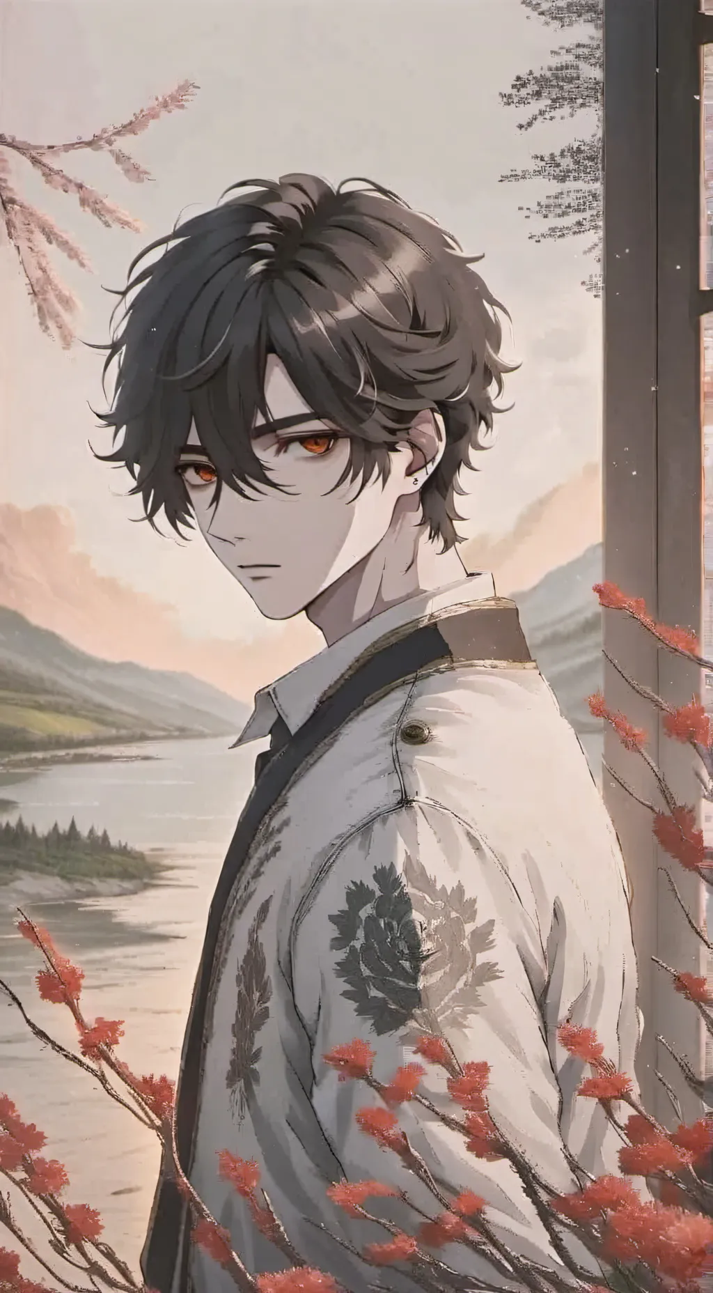 ai character: ник background