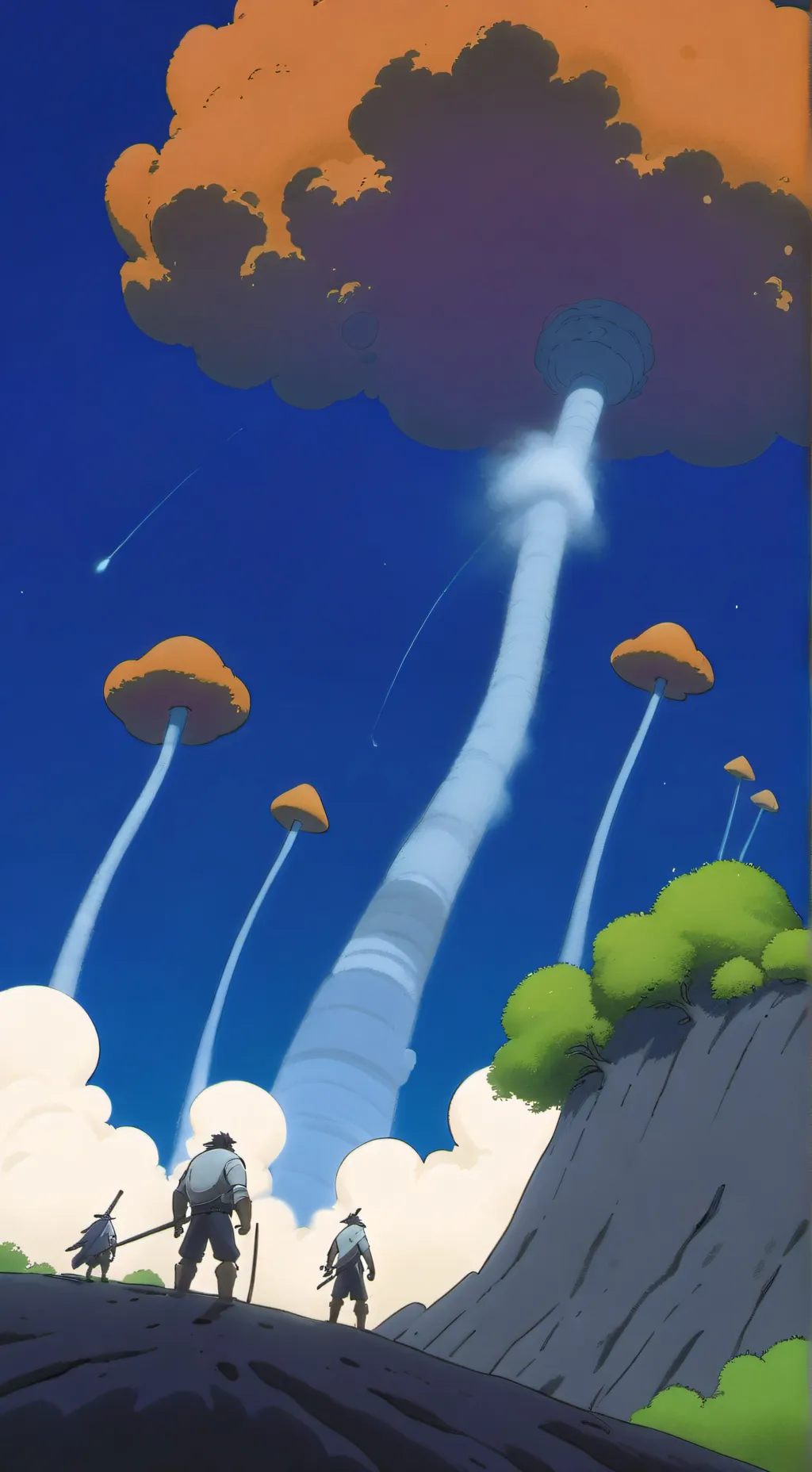 ai character: spore storm background