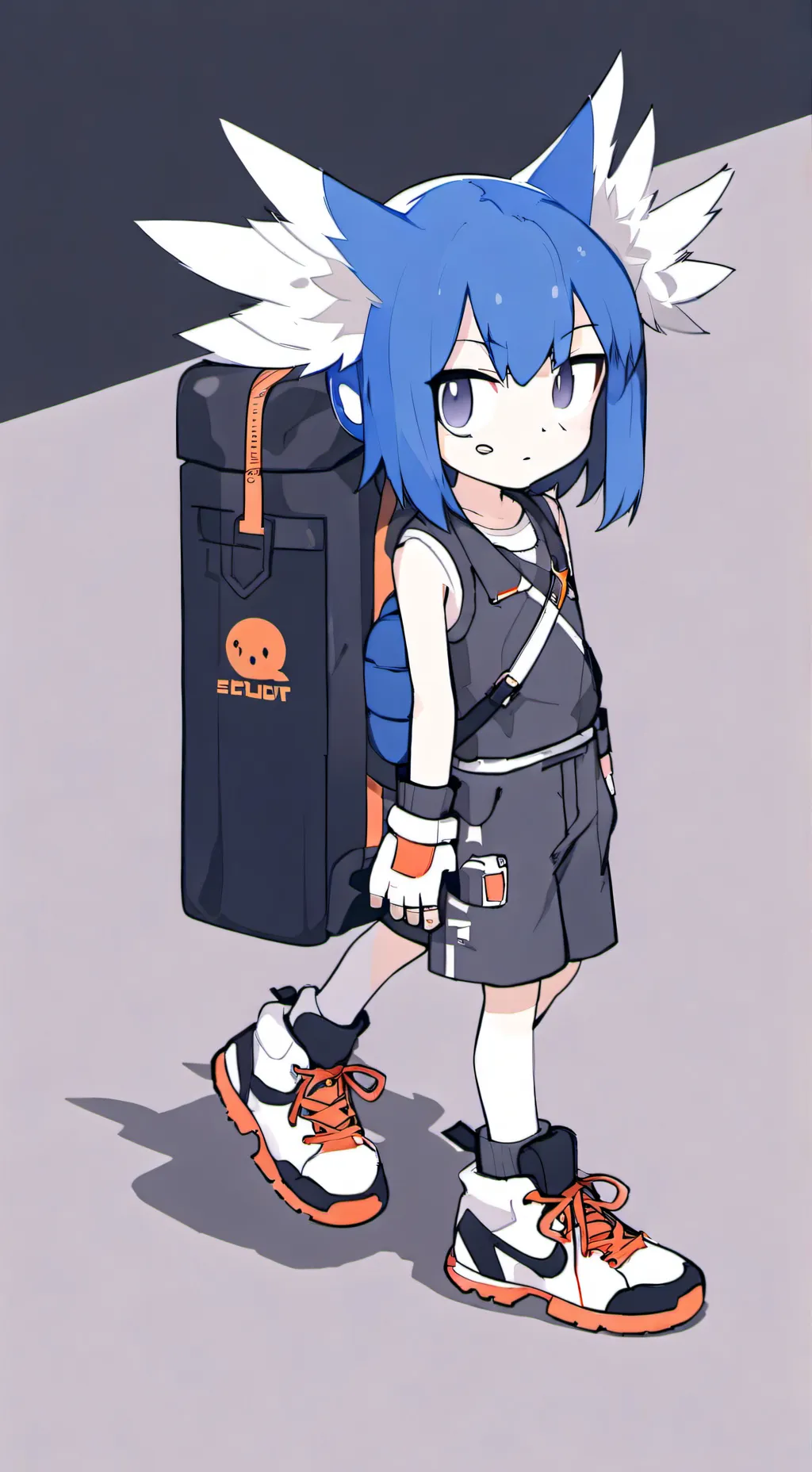 ai character: sonic x shadow  background