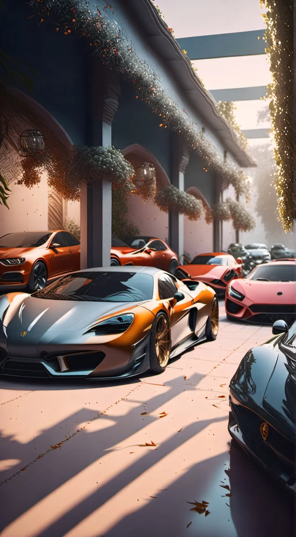 ai character: Zoey and Mia background