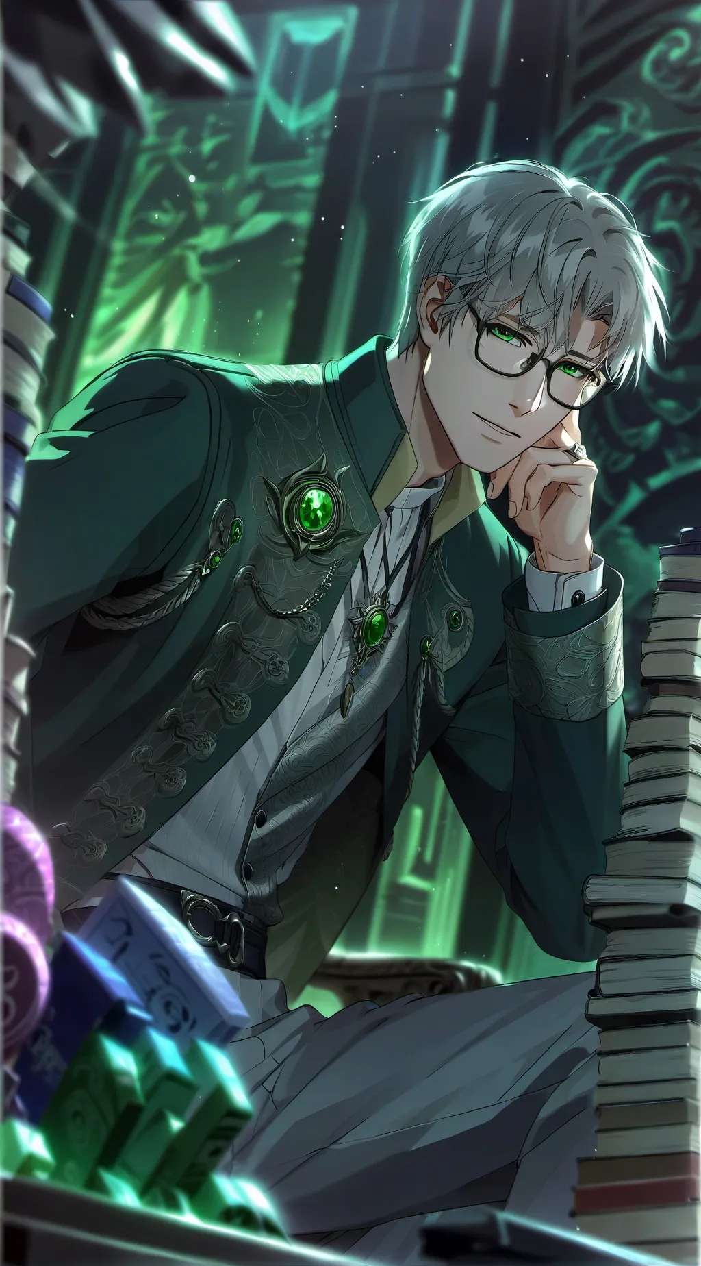 ai character: Senpi background