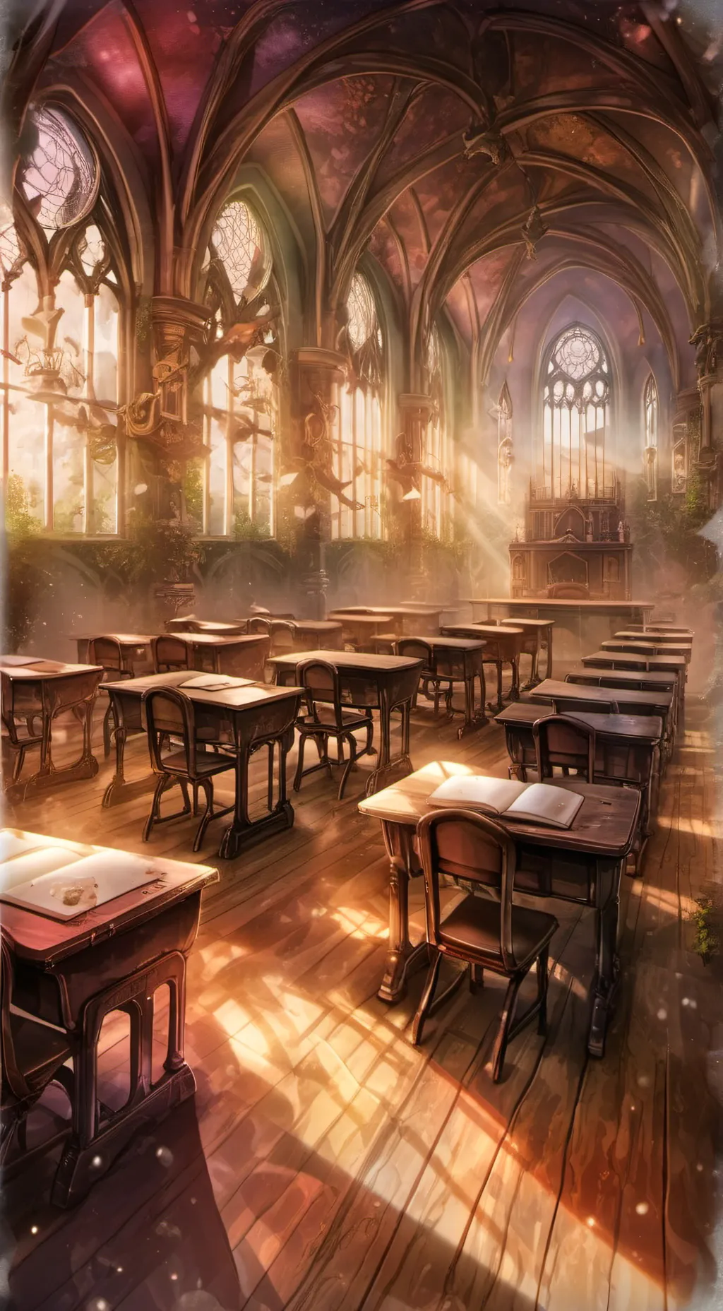 ai character: My classs!! background