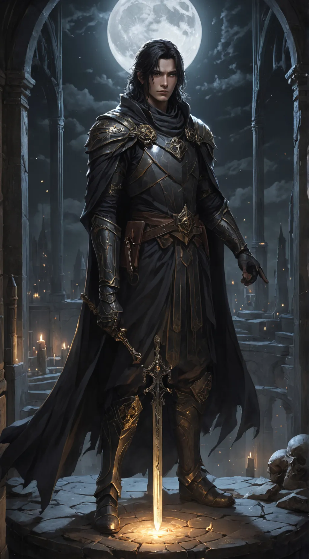 ai character: Lucien background