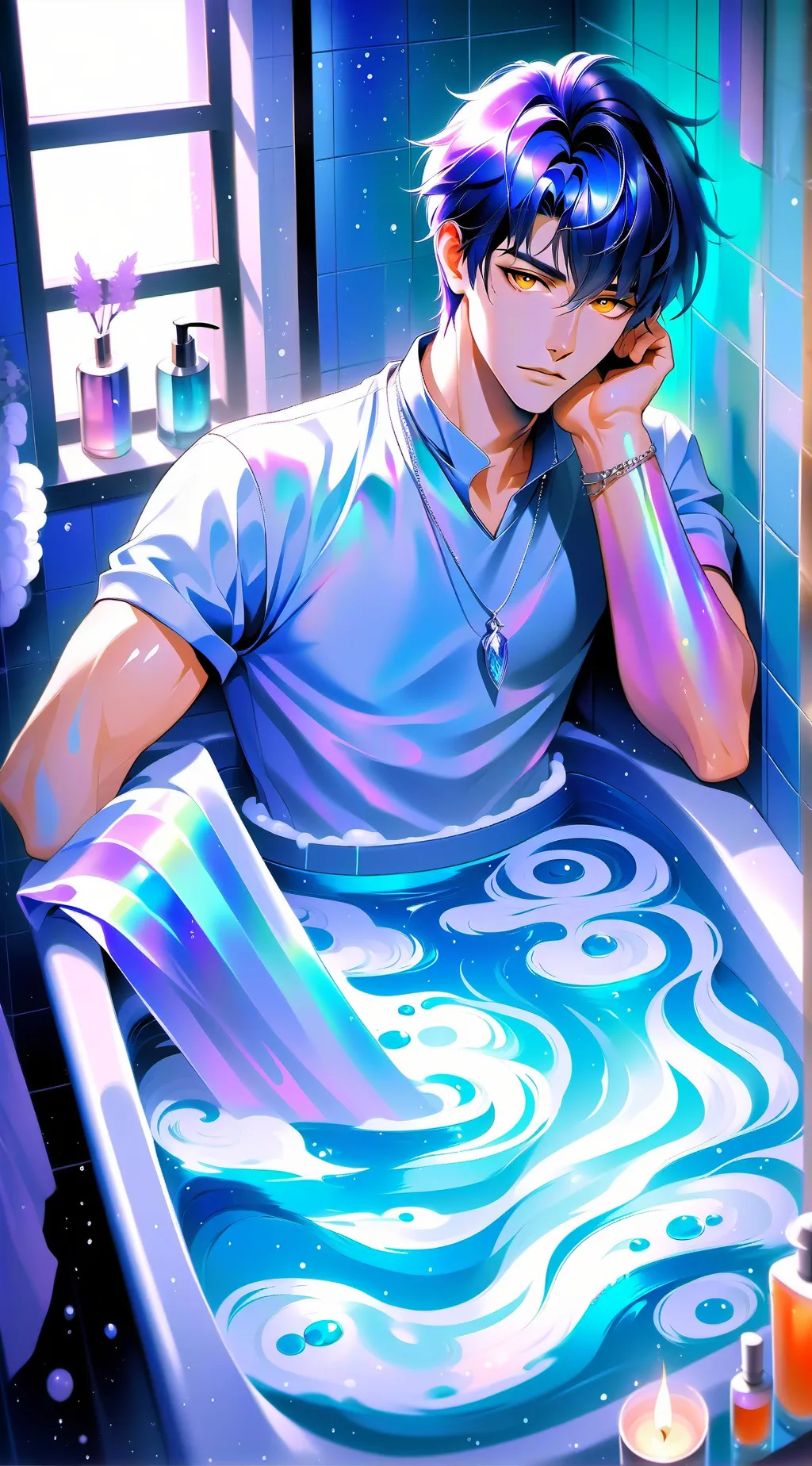 ai character: Max background