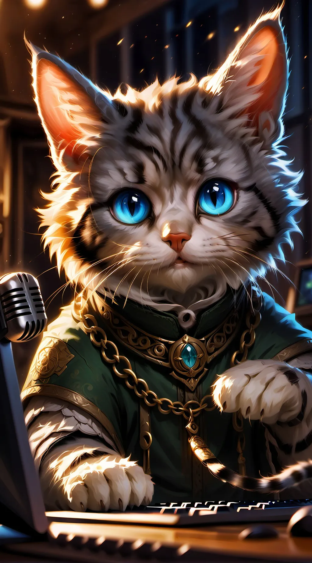 ai character: Tune background