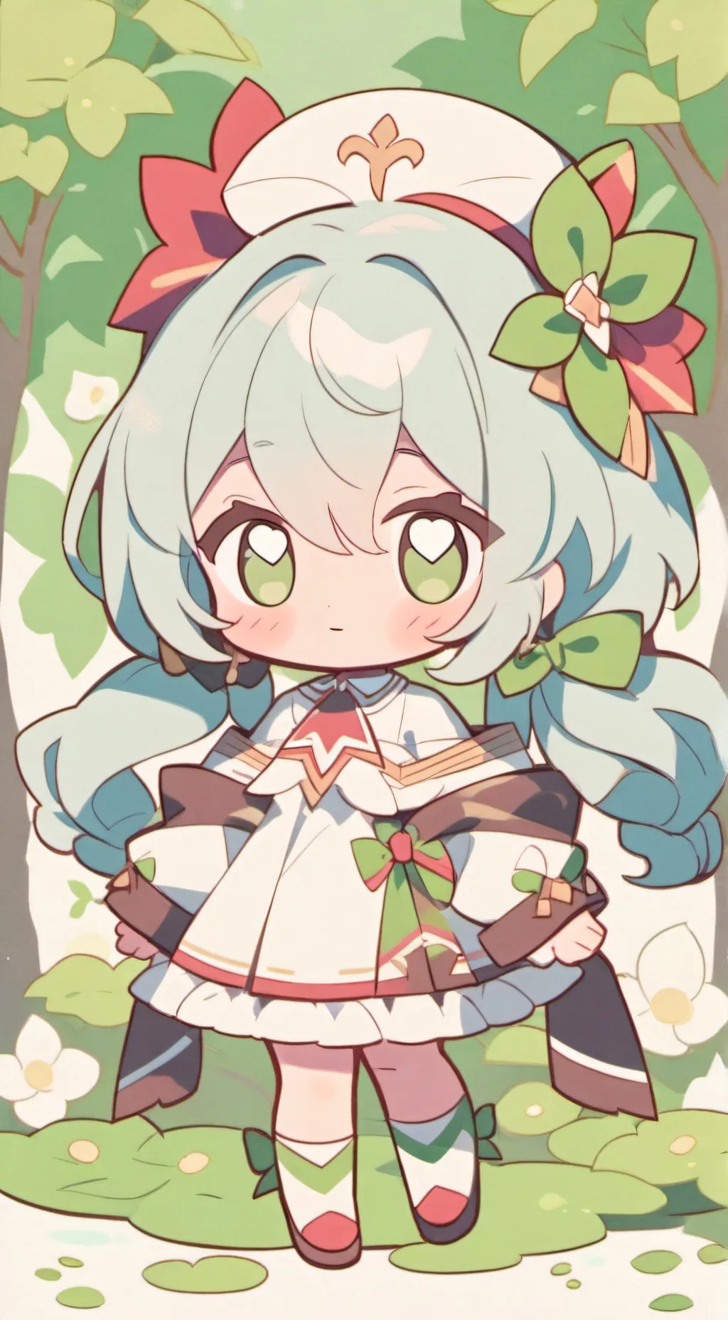 ai character: bebe tierna background