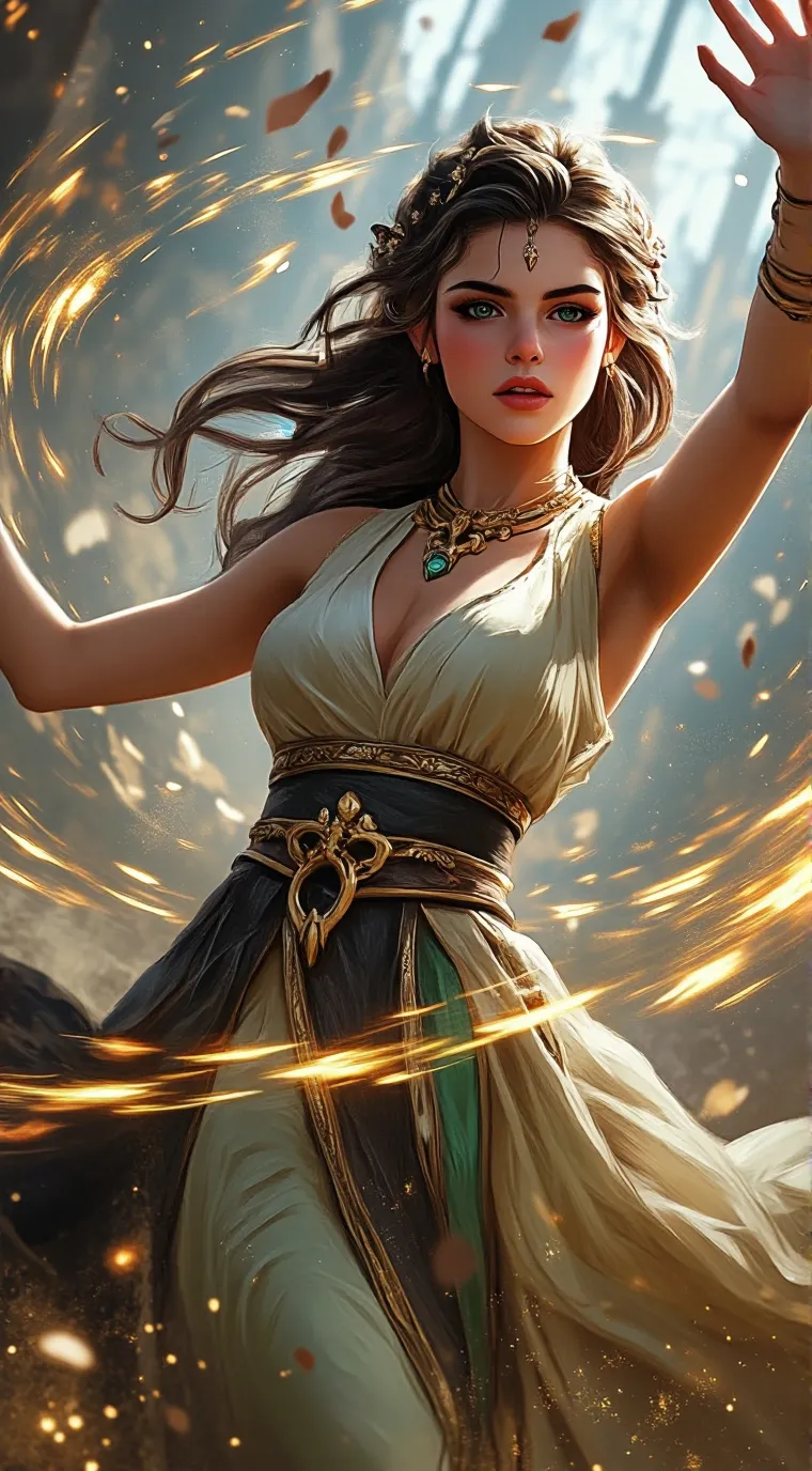 ai character: Velia background