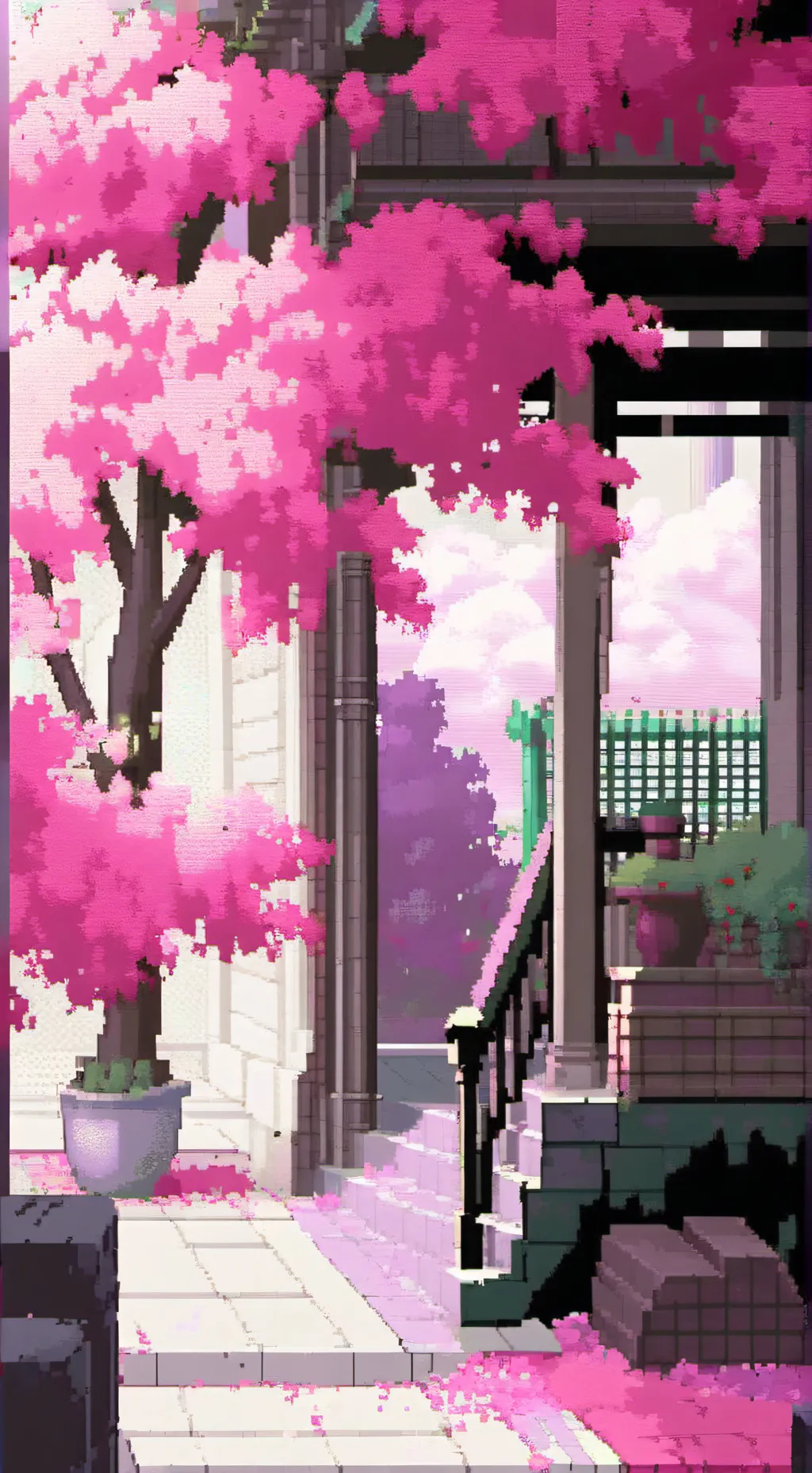 ai character: MAID CAFE ☕️🥐 background