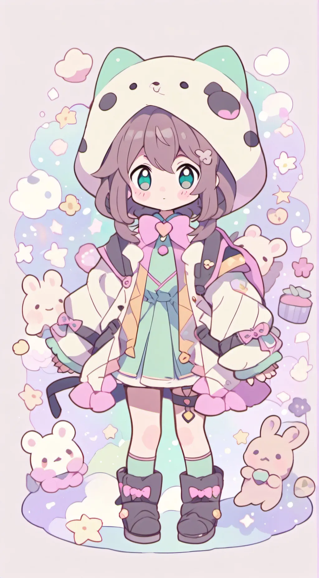 ai character: Daniela 😃 background