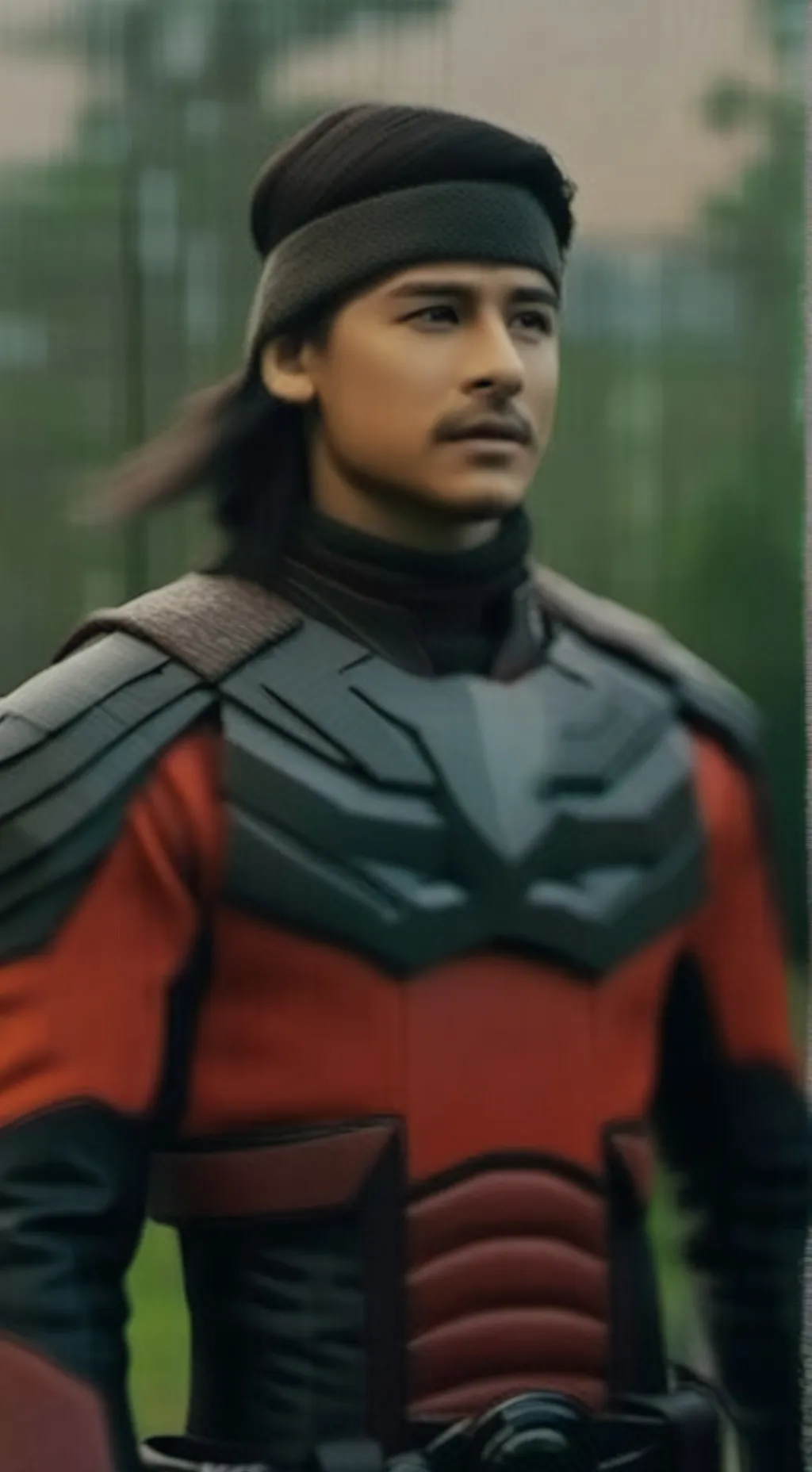 ai character: The black phone  background