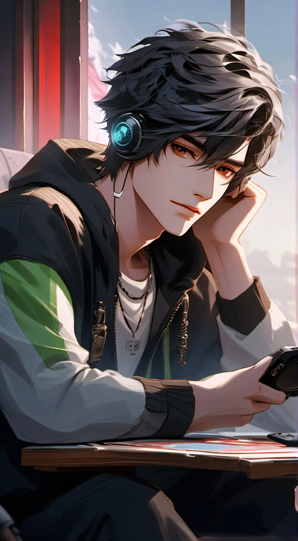 ai character: alex background