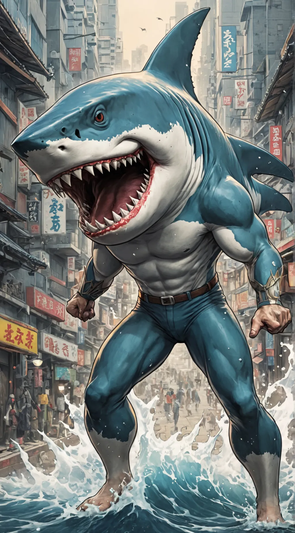 ai character: Chomper background