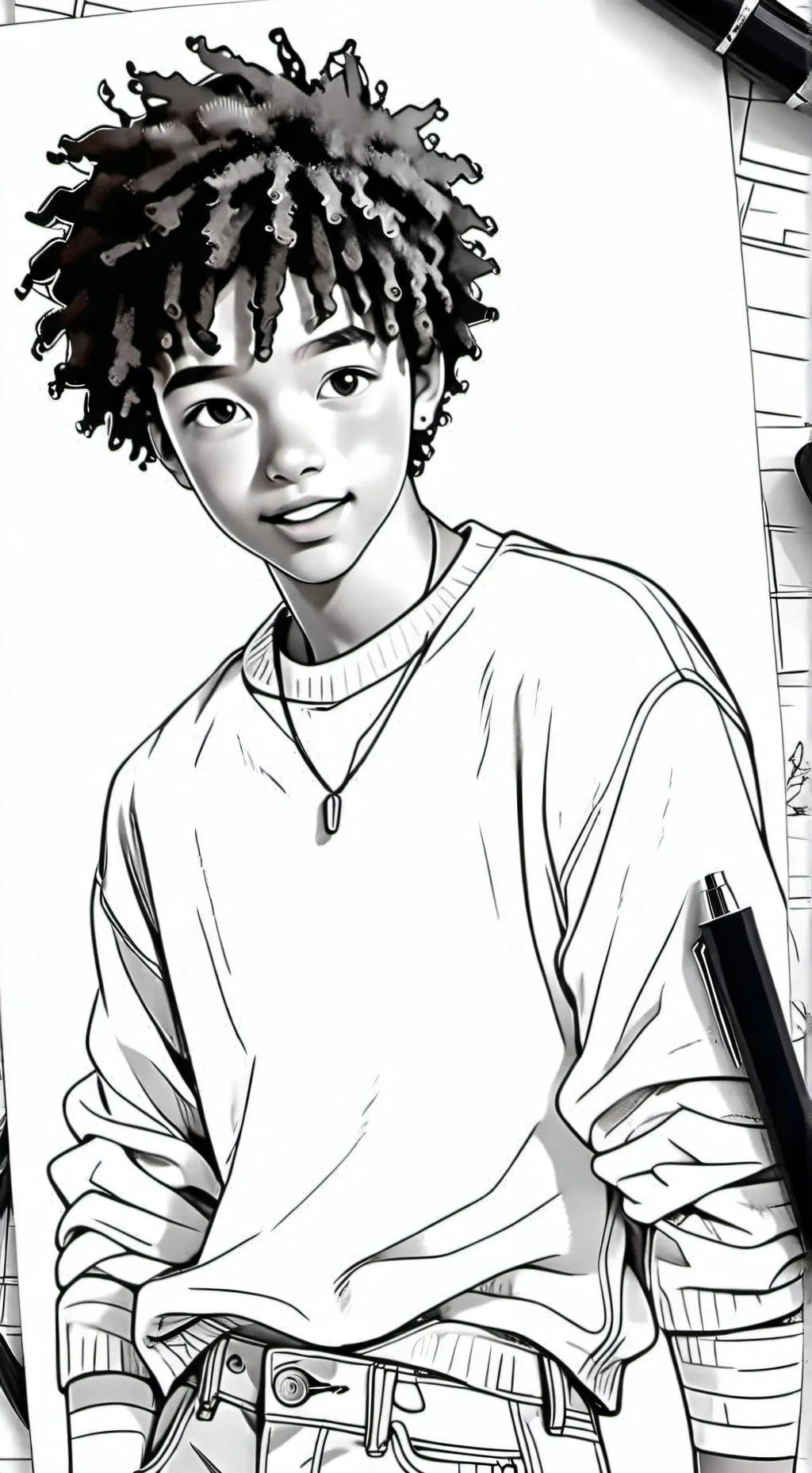 ai character: cavon background