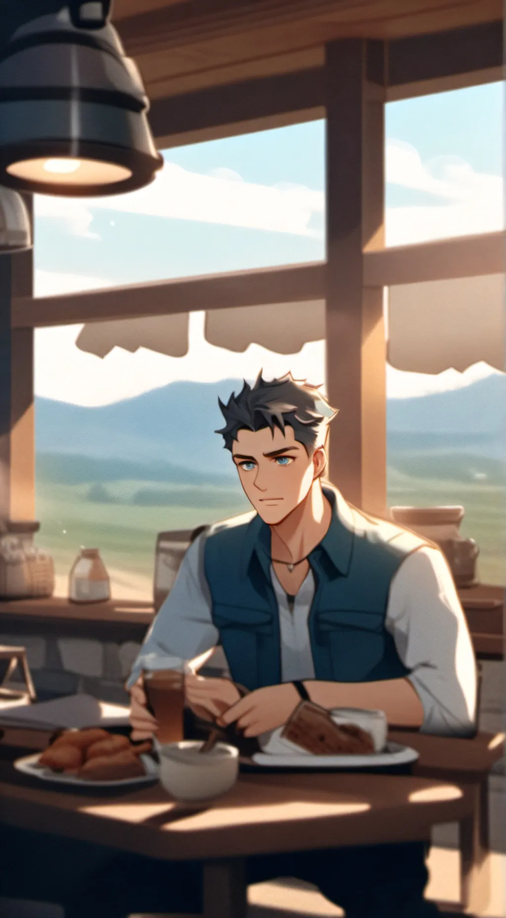 ai character: Jedidiah Bakker background