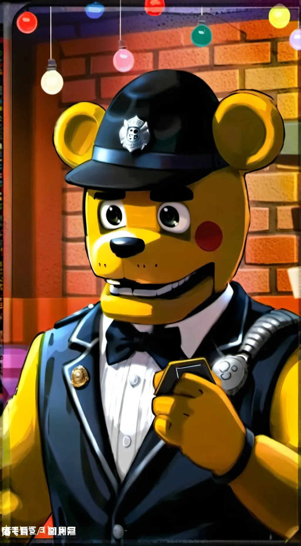 ai character: fnaf prison background