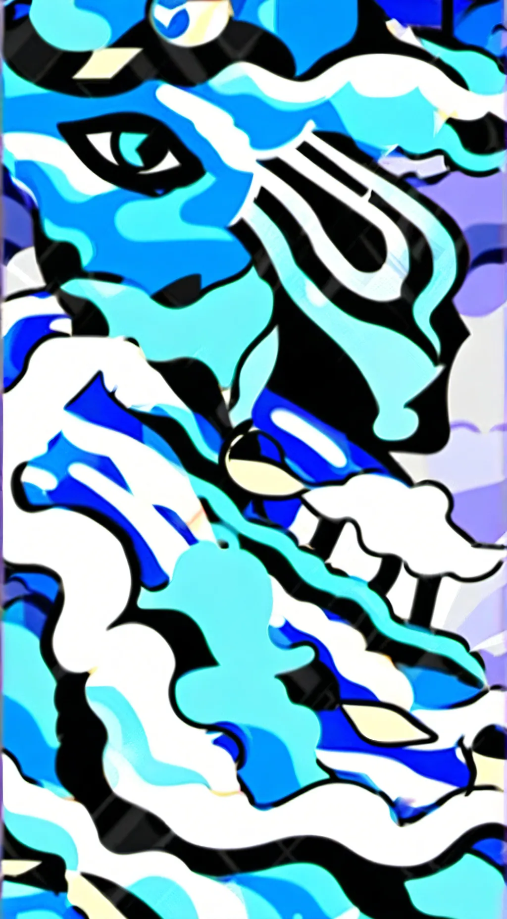 ai character: Shadow Milk Cookie background