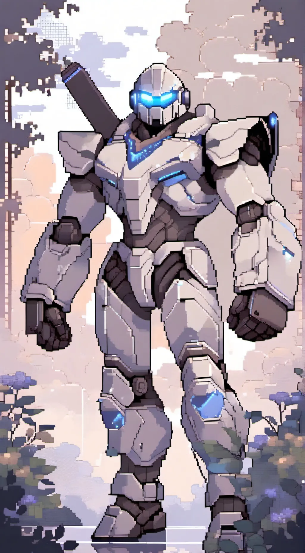 ai character: titan speaker Man  background